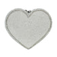 HEART BRIDAL BAG WHITE AND DIAMONTE